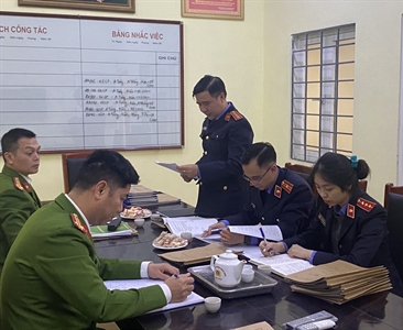 Viện KSND huyện Hoài Đức tiến hành kiểm sát trực tiếp việc tạm giữ, tạm giam...